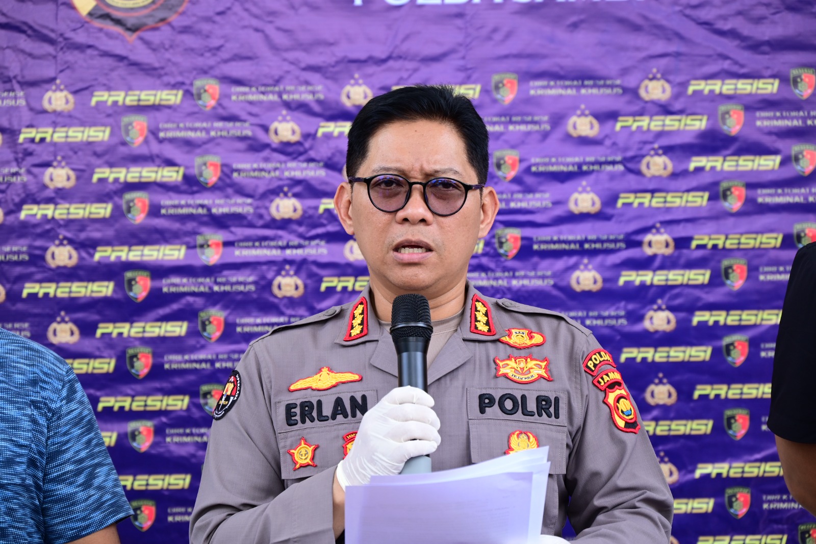 Kabid Humas Polda Jambi Kombes Pol Erlan Munaji