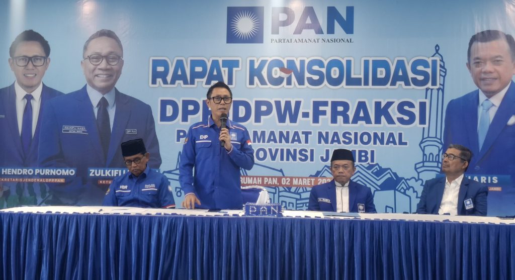 Sekjen DPP PAN Eko Patrio puji Al Haris memimpin PAN Jambi