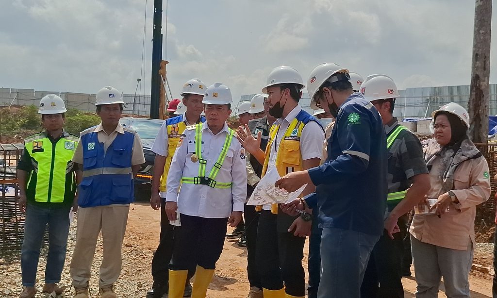 Gubernur Jambi Al Haris tinjau progres pembangunan Sekolah Rakyat di Bagan Pete