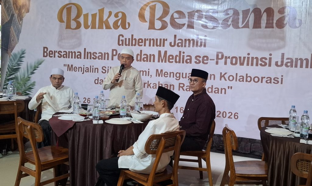 Gubernur Jambi Al Haris buka puasa bersama Insan Pers