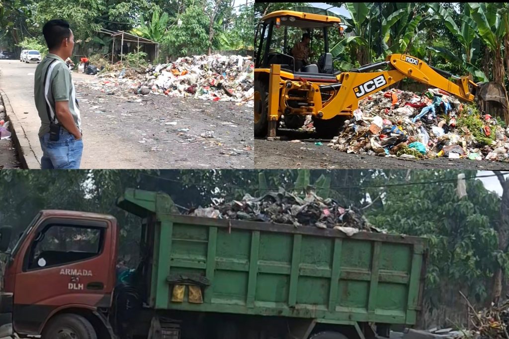 DLH Kota Jambi bersihkan tumpukan sampah di Terminal Alam Barajo
