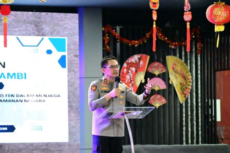 Kapolda Jambi, Krisno Halomoan Siregar serukan tolak Judol dan Narkoba