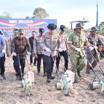 Kapolda Jambi tanam jagung serentak