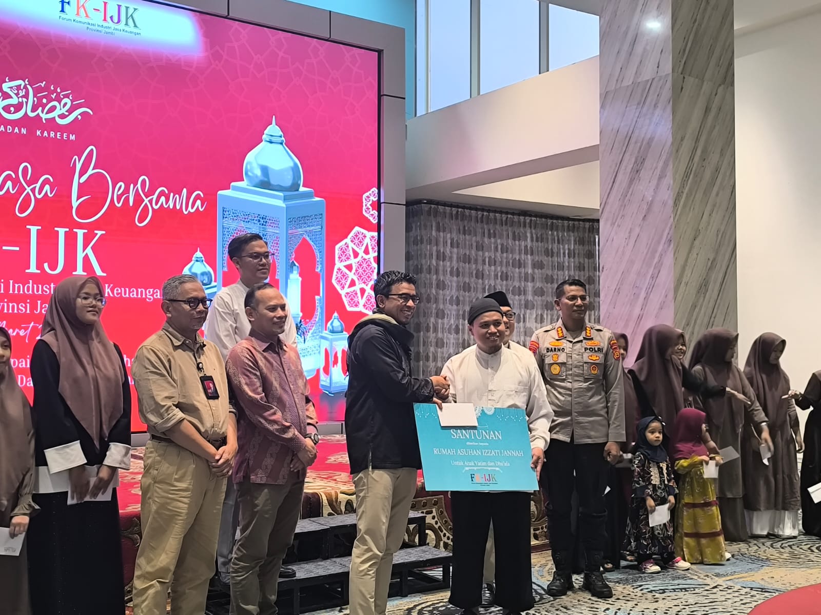 FK-IJK Provinsi Jambi gelar buka puasa bersama sekaligus berbagi dengan anak yatim
