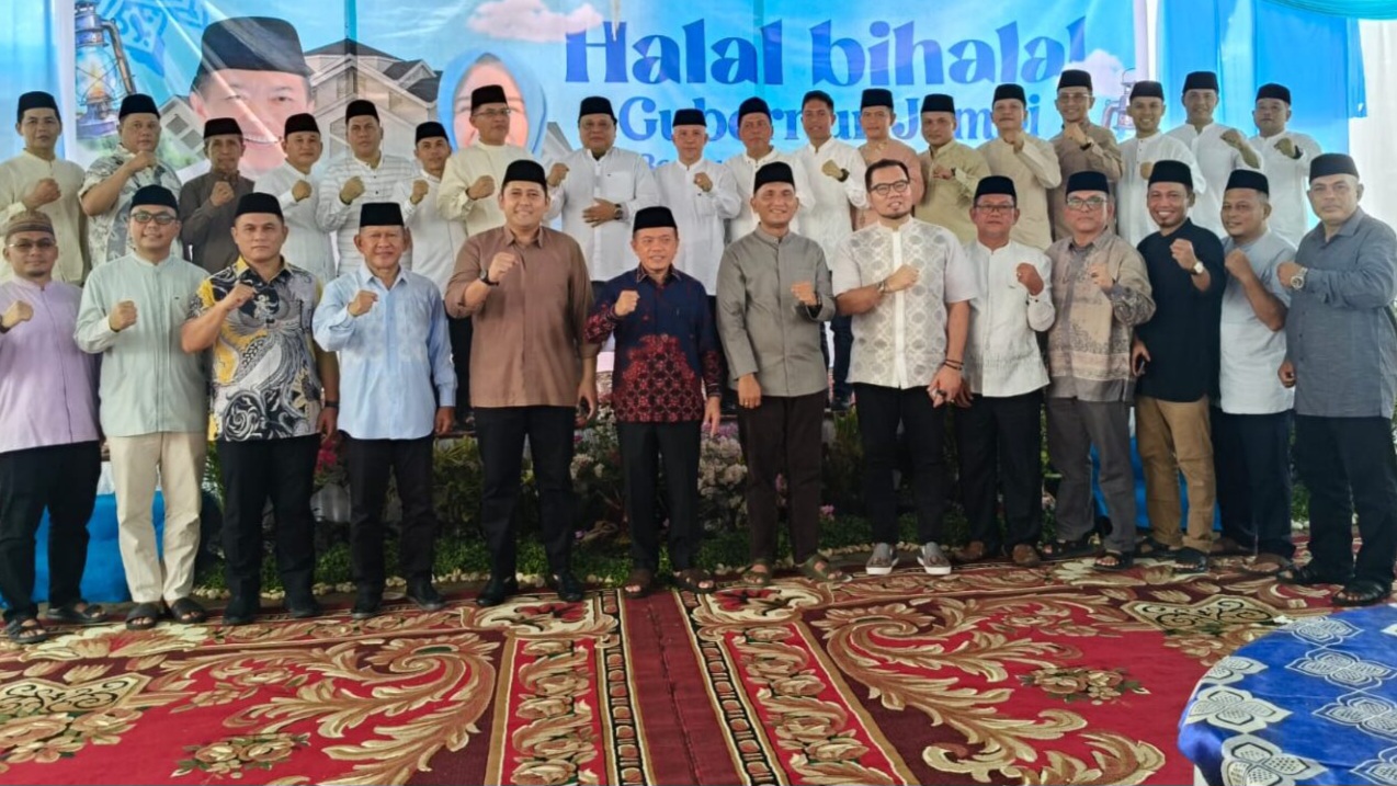 Gubernur Jambi Al Haris halal bihalal bersama kepala daerah wilayah Jambi Barat