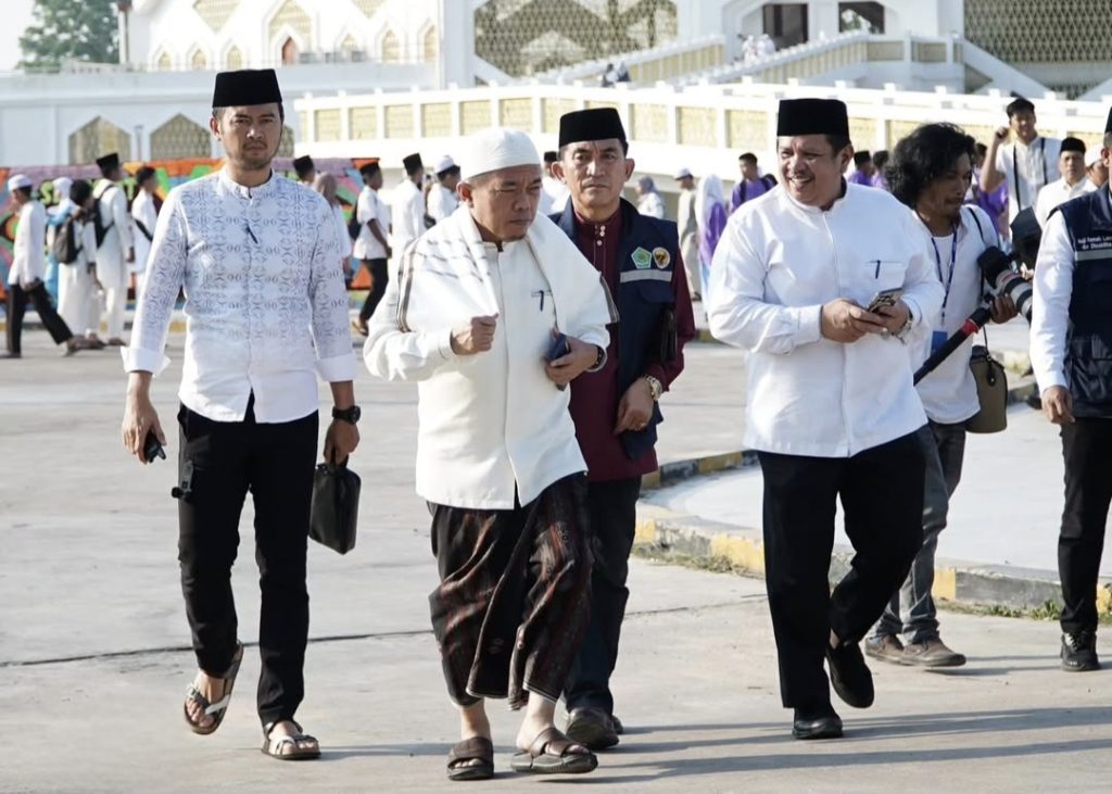 Gubernur Jambi Al Haris akan melaksanakan sholat Idul Fitri di Masjid Tsamaratul Insan (Islamic Center)