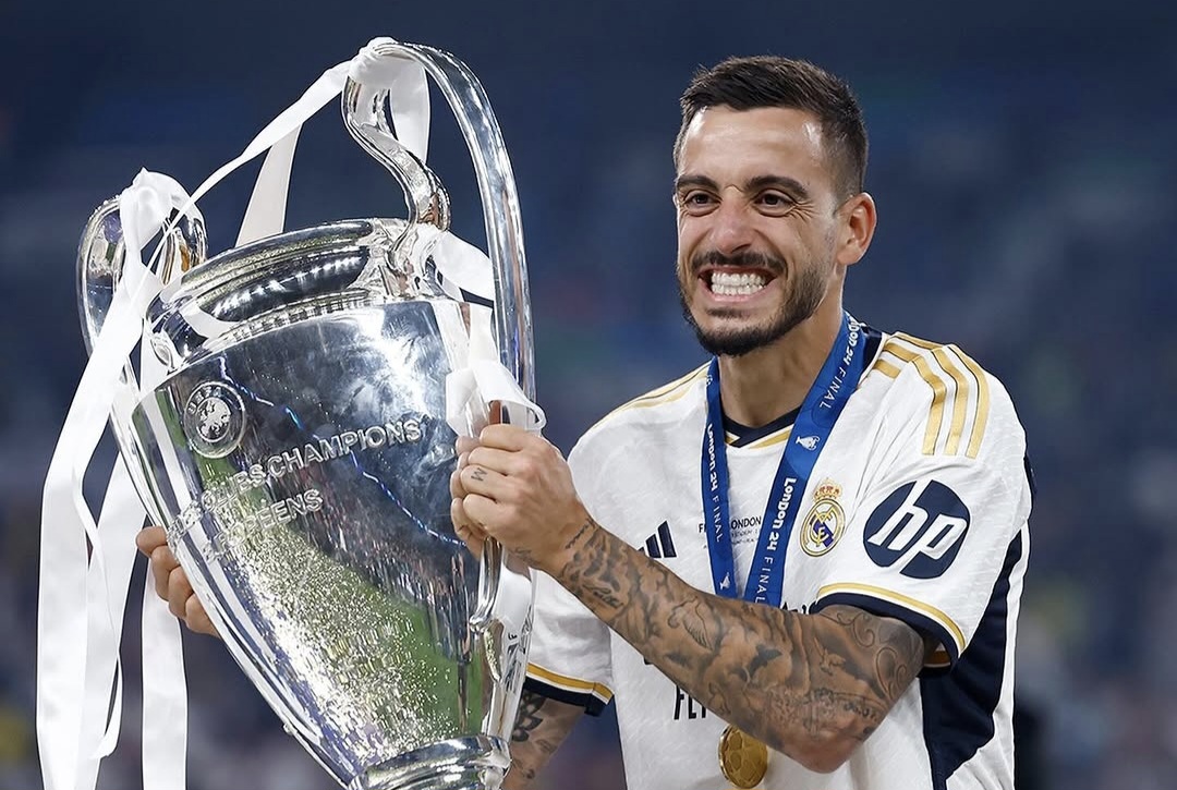 Joselu berseragam Real Madrid