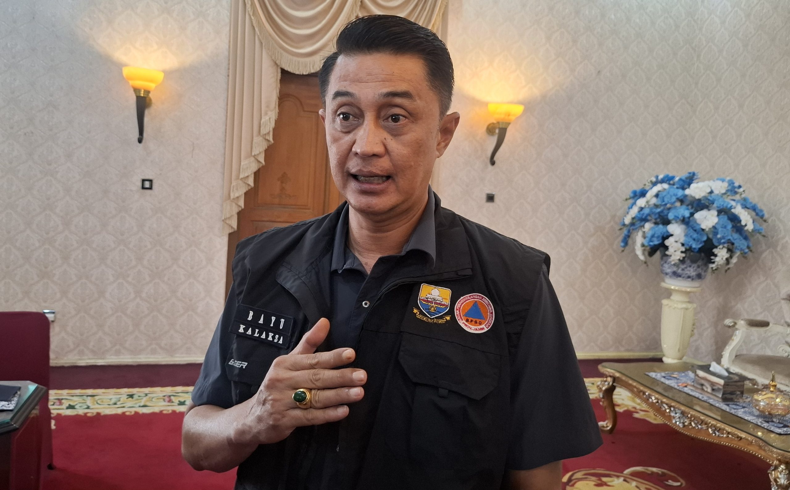 Kepala Pelaksana BPBD Provinsi Jambi, Bachyuni Deliansyah