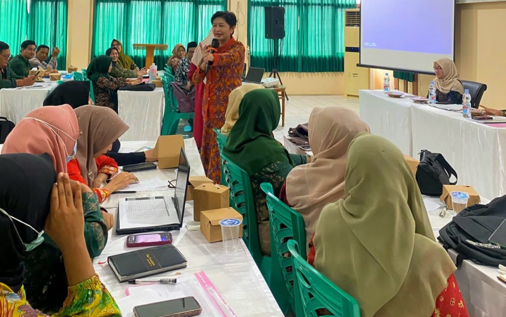 Kepala Dinas Kesehatan Provinsi Jambi, dr..Ike Silviana ajak masyarakat cegah campak sejak dini