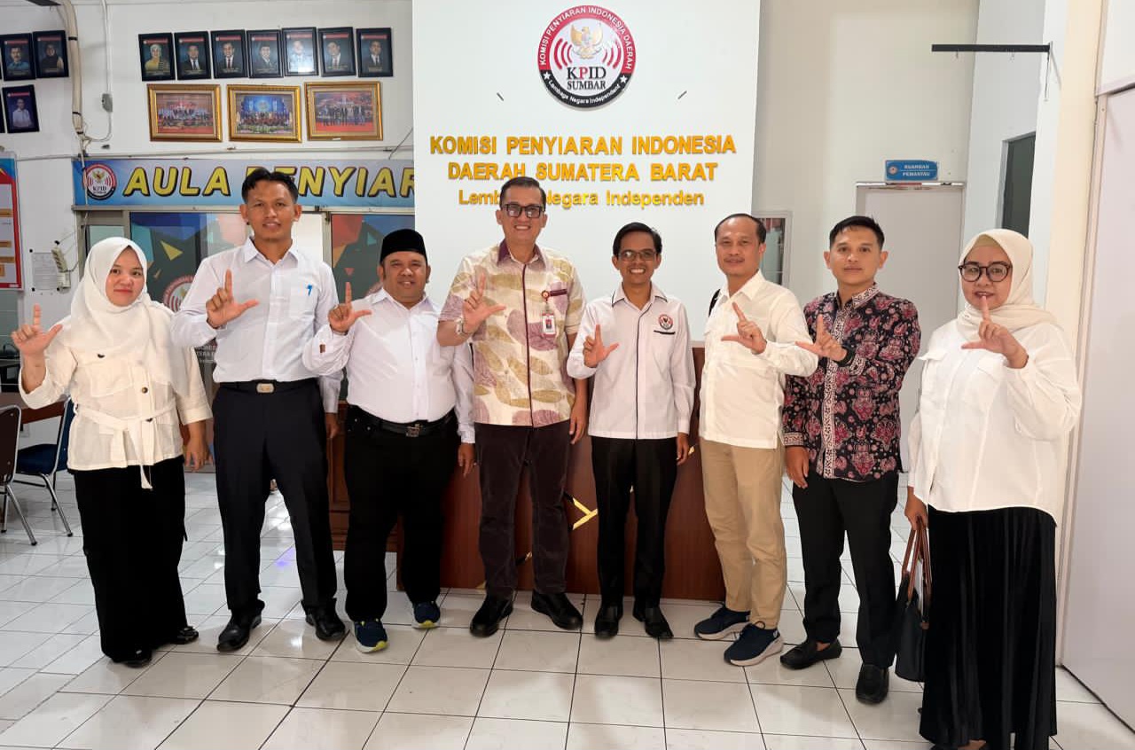 Diskominfo Jambi audiensi ke KPID Sumatera Barat