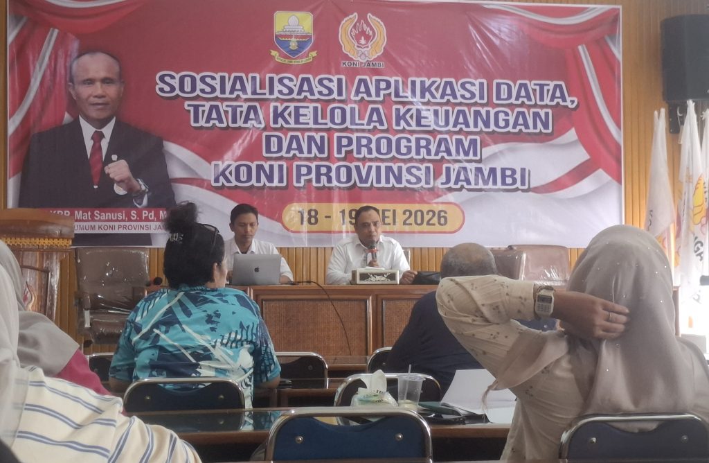 Wakil Ketua umum VIII KONI Jambi, Aswan Hidayat