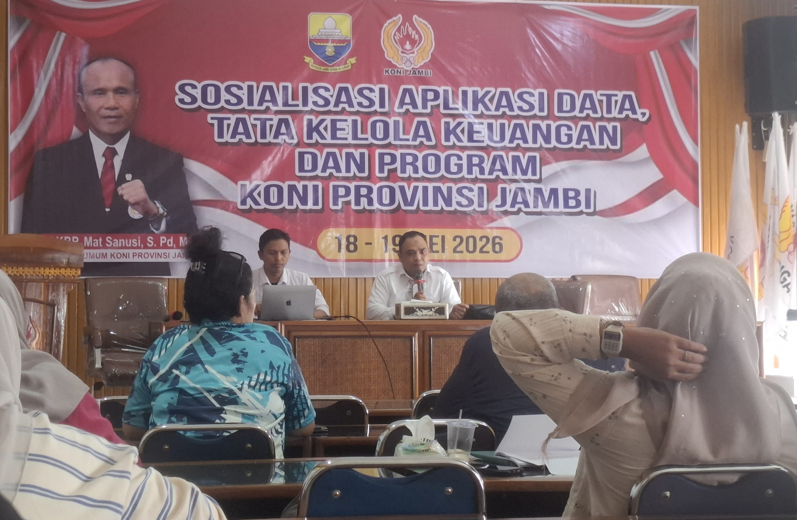 Wakil Ketua umum VIII KONI Jambi, Aswan Hidayat