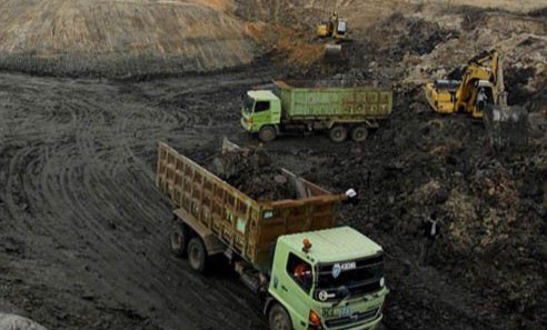 Kegiatan operasional tambang batu bara