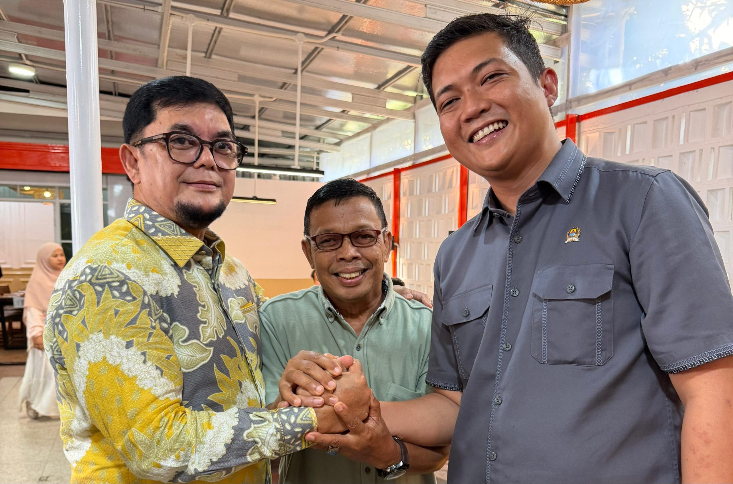 Hafiz Fattah bersama Ivan Wirata digadang menjadi pasangan di Pilgub Jambi 2030 (dok/ucup)