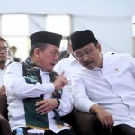 Menteri Saifullah Yusuf bersama Gubernur Al Haris menghadiri Open House Sekolah Rakyat