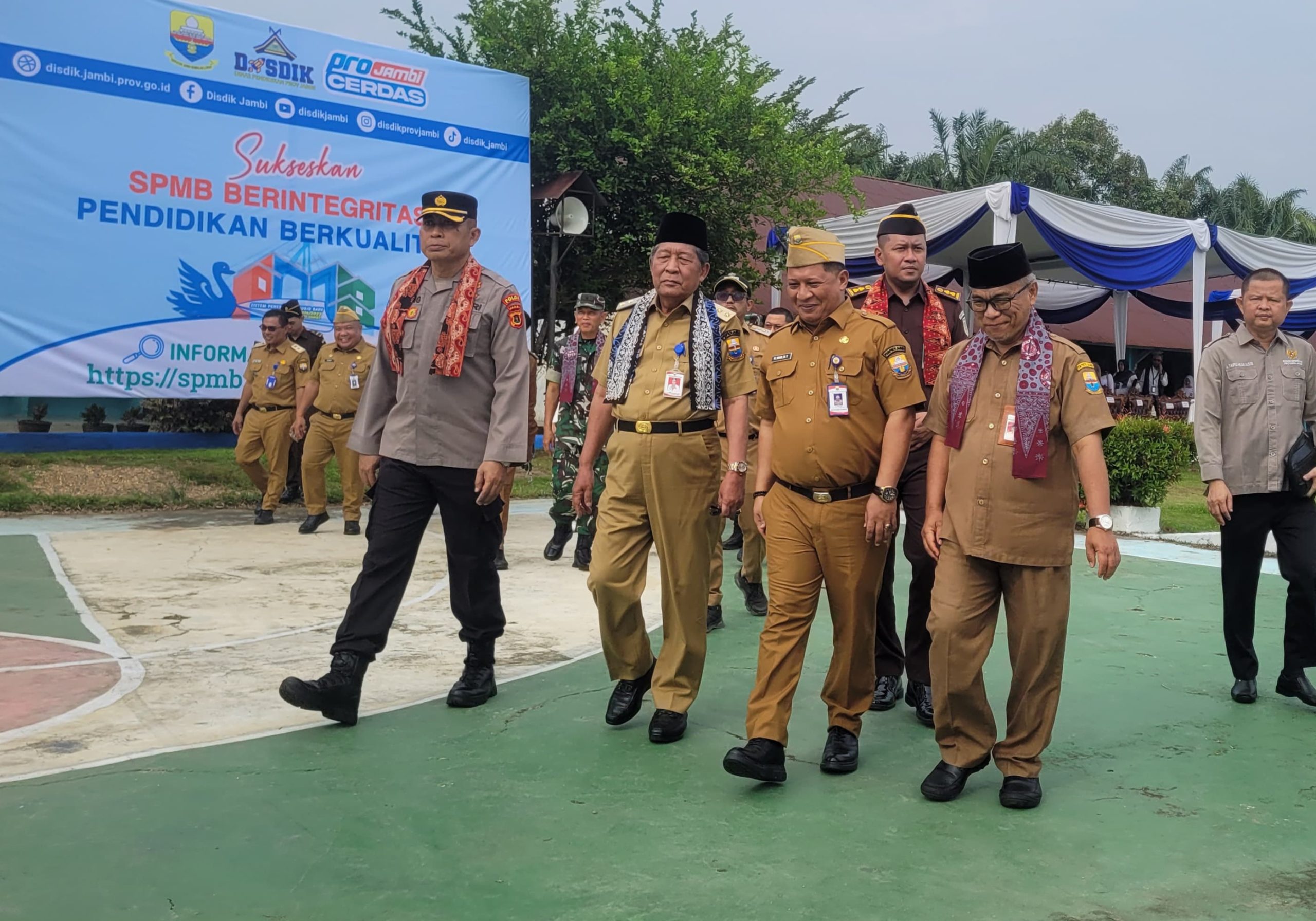 Wagub Abdullah Sani bersama Dinas Pendidikan Provinsi Jambi deklarasikan SPMB berintegritas tahun ajaran 2026/2027
