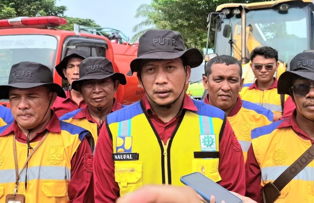 Kepala UPTD Workshop dan Peralatan PUTR Provinsi Jambi, M. Naufal Afandi
