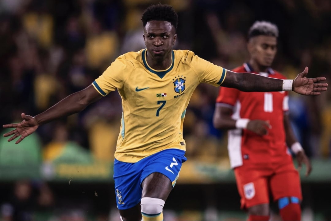 Pemain timnas Brazil, Vinicius Junior (dok/vinijr)