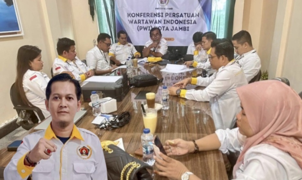 Irwansyah kembali dipercaya pimpin PWI Kota Jambi