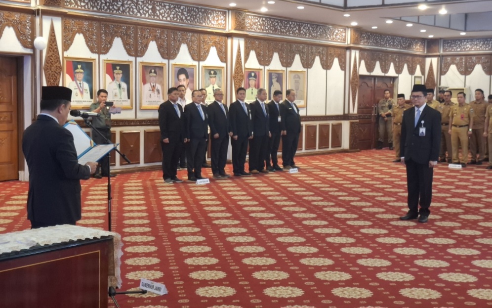 Gubernur Al Haris Kukuhkan Zulherizal sebagai Kepala BPKP Jambi