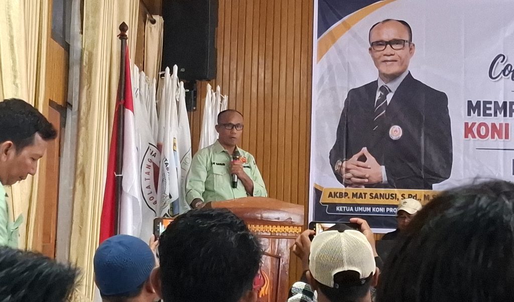 Ketua Umum KONI provinsi Jambi, Mat Sanusi