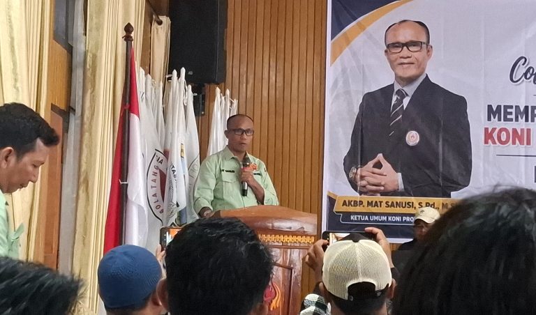Ketua Umum KONI provinsi Jambi, Mat Sanusi