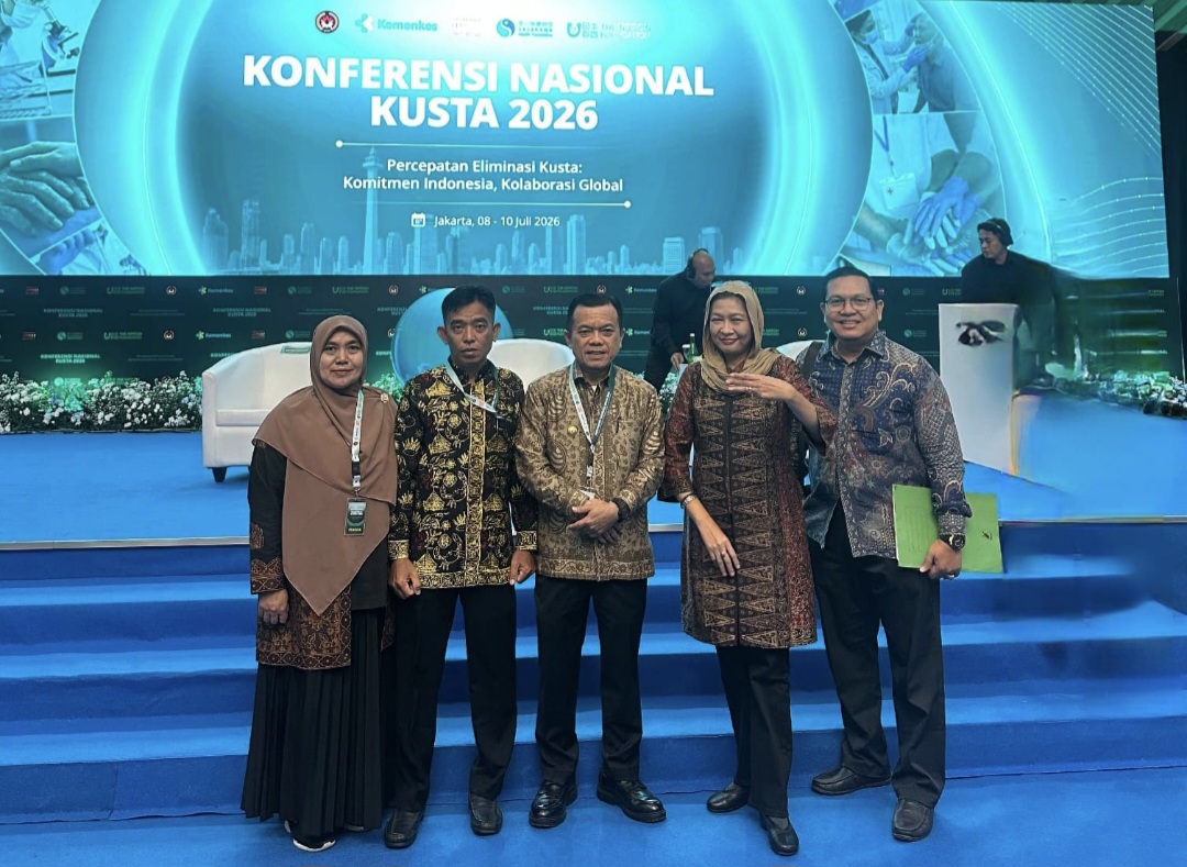 Gubernur Jambi, Al Haris bersama Dinas Kesehatan Provinsi Jambi mengadiri Konferensi Nasional Kusta 2026