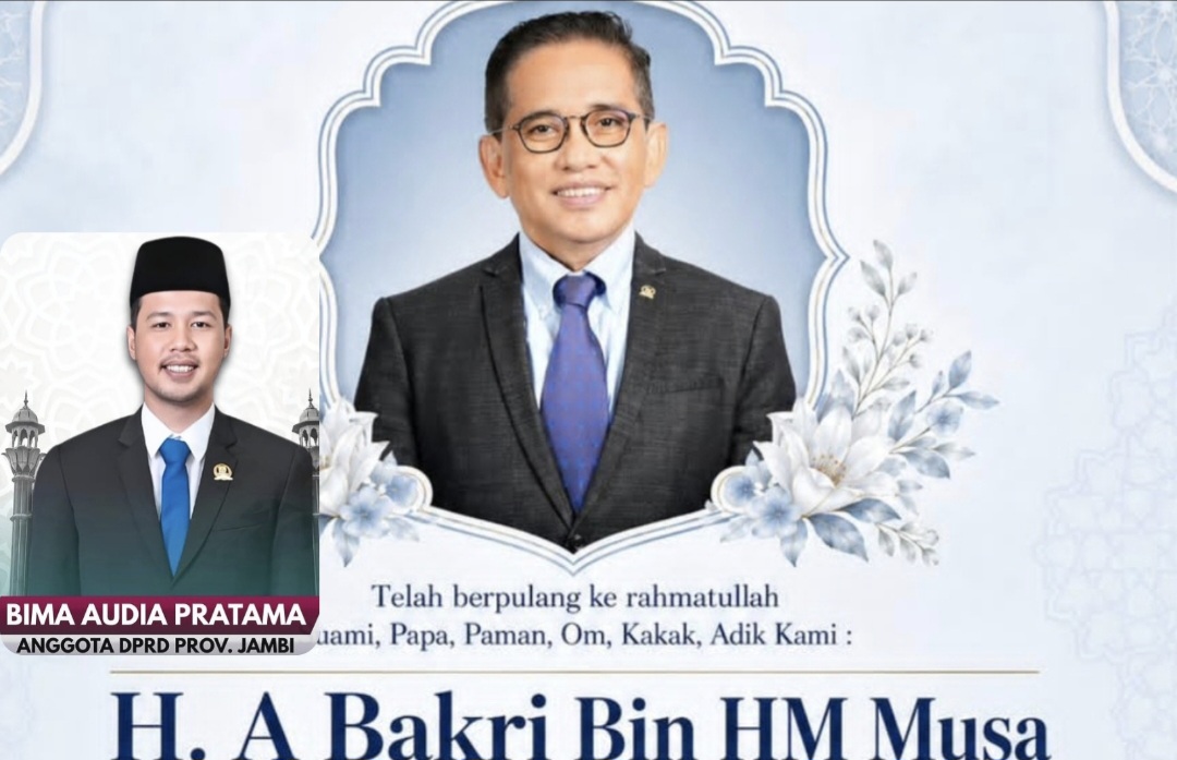 Bima Audia Pratama ucapkan belasungkawa atas wafatnya anggota DPR RI, H A Bakrie