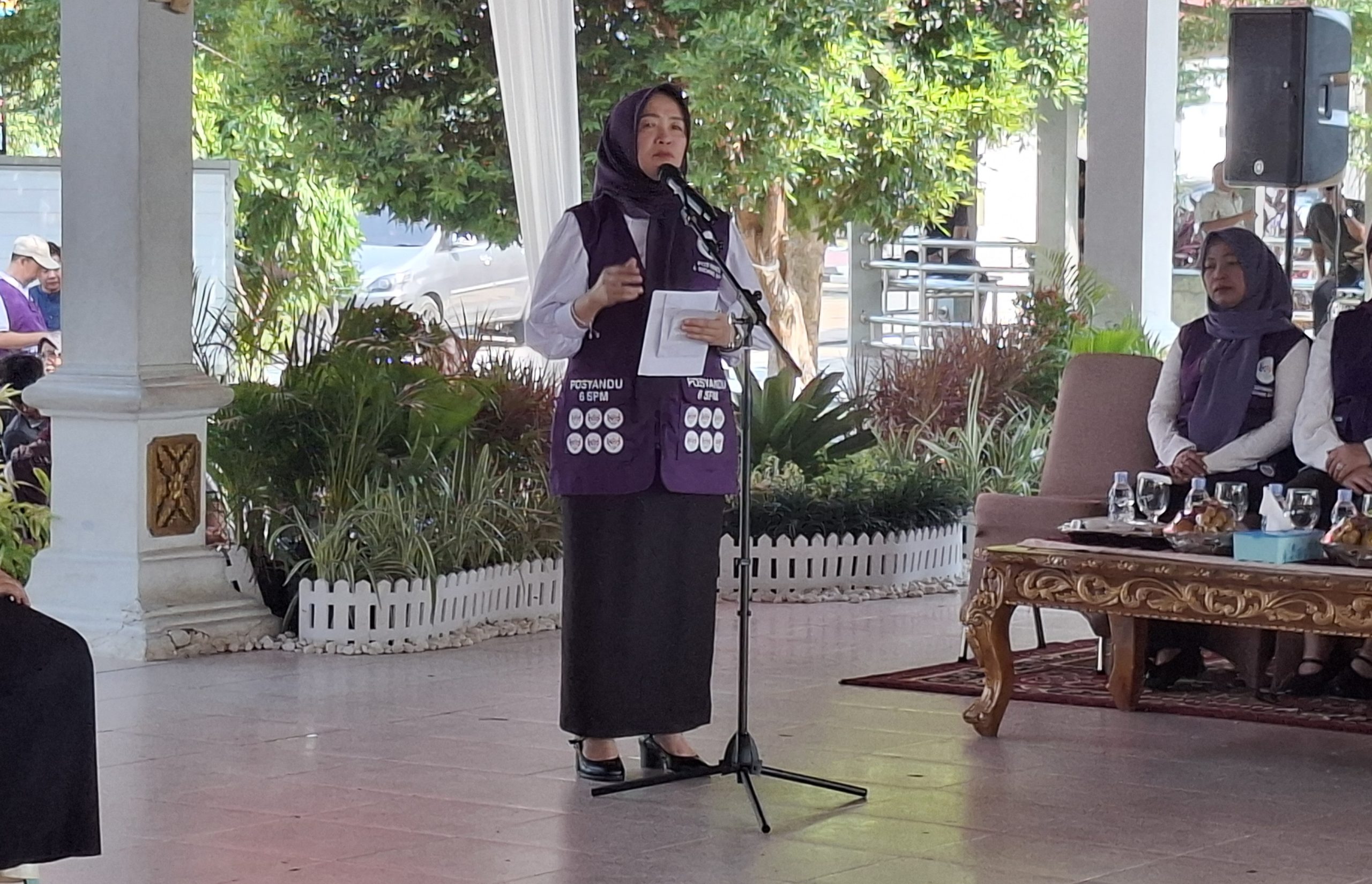 Ketua Tim Pembina Posyandu Provinsi Jambi, Hesnidar Haris