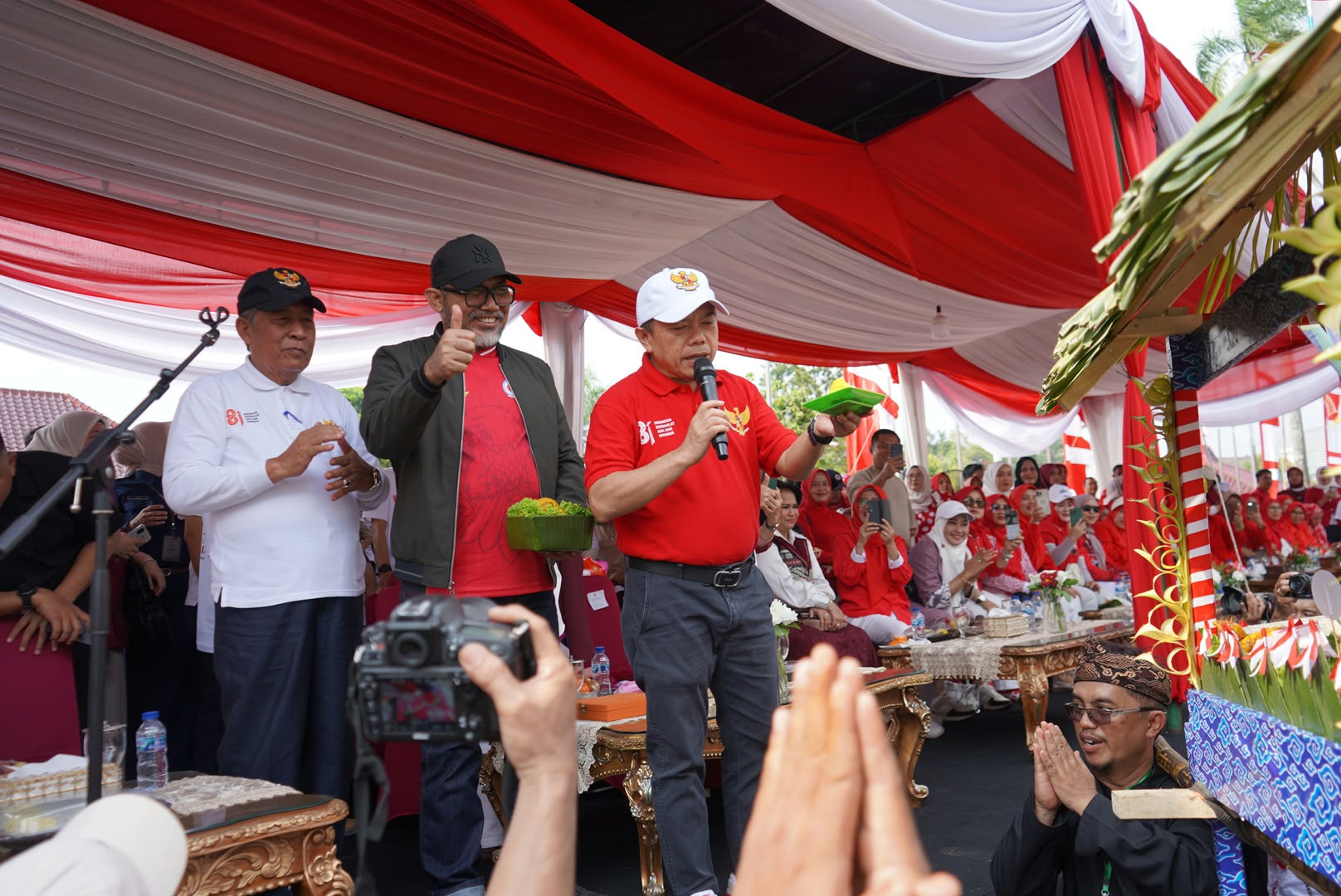 Gubernur Jambi, Al Haris bersama Wakil Gubernur dan Sekda Provinsi Jambi