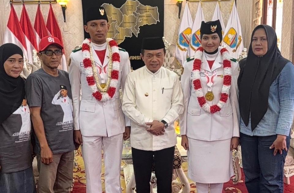 Gubernur Jambi Al Haris sambut kepulangan Paskibraka Nasional 2026 asal Jambi