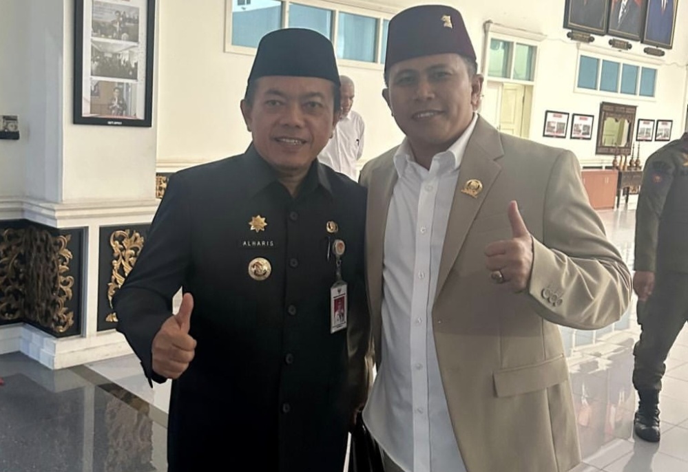 H. Achmad Sarwani bersama Gubernur Jambi Al Haris
