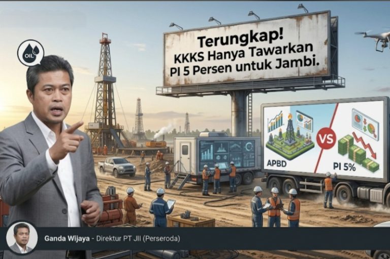Ilustrasi Direktur PT JII, Ganda Wijaya