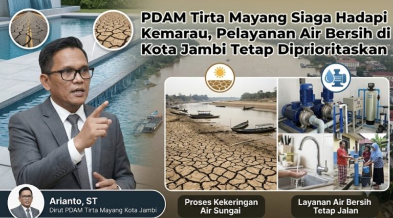 Ilustrasi PDAM Tirta Mayang prioritaskan pelayanan air bersih di Kota Jambi