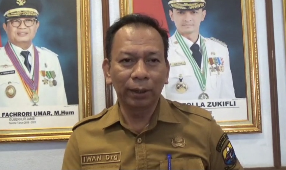 Direktur RSUD Raden Mattaher Jambi, drg. Iwan Hendrawan, MARS