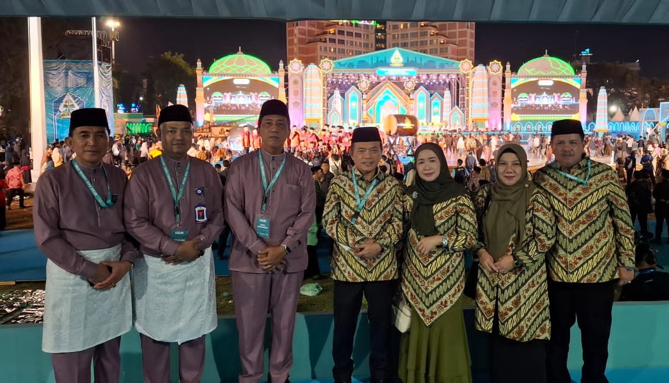 Gubernur Jambi Al Haris bersama Ketua TP PKK Provinsi Jambi menghadiri pembukaan MTQ Nasional tahun 2026