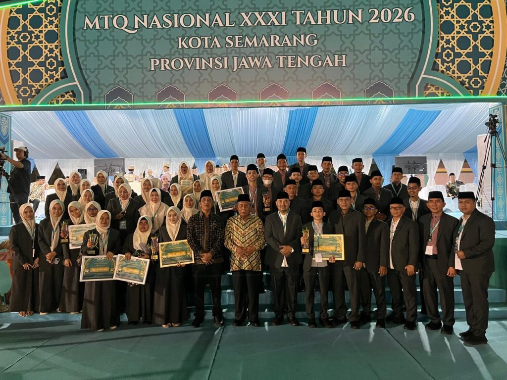 Kontingen Jambi dalam ajang MTQ tingkat Nasional XXXl tahun 2026 di Jawa Tengah