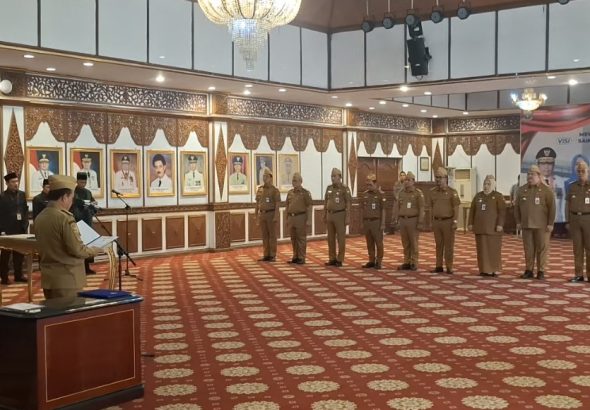 Gubernur Jambi Al Haris lantik 13 pejabat eselon II di lingkungan Pemerintah Provinsi Jambi